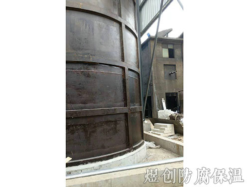 碳钢制品桶内玻璃钢施工 (12)